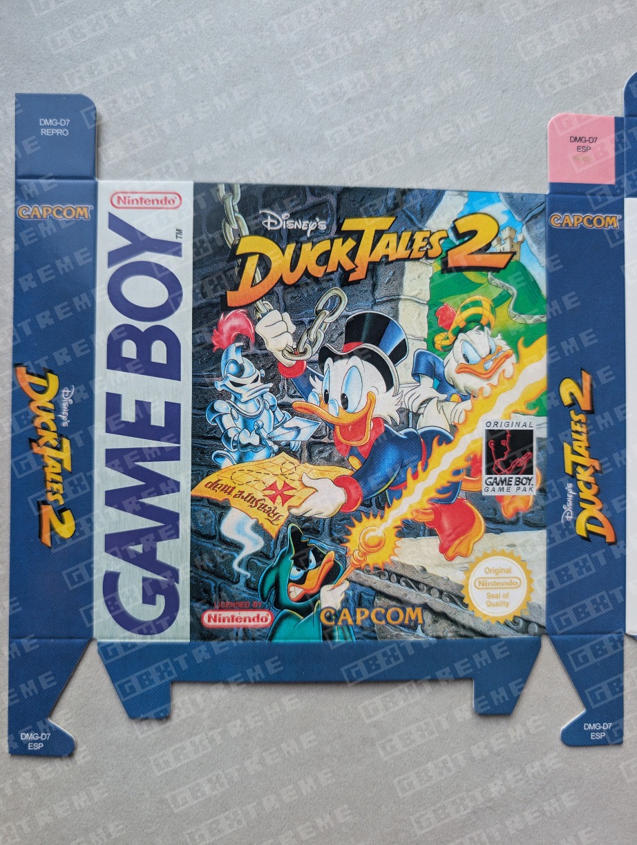 Caja Repro Game Boy Ducktales 2