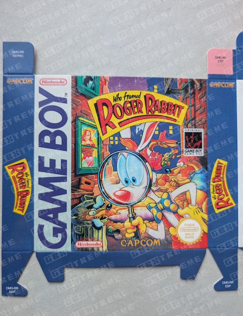 Caja Repro Game Boy Roger Rabbit