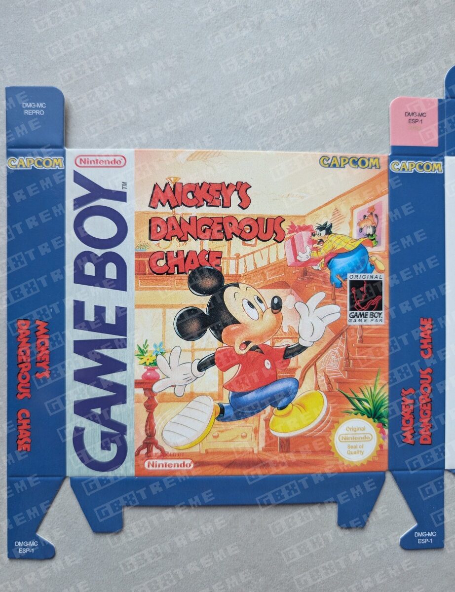 Caja Repro Game Boy Mickey's Dangerous Chase