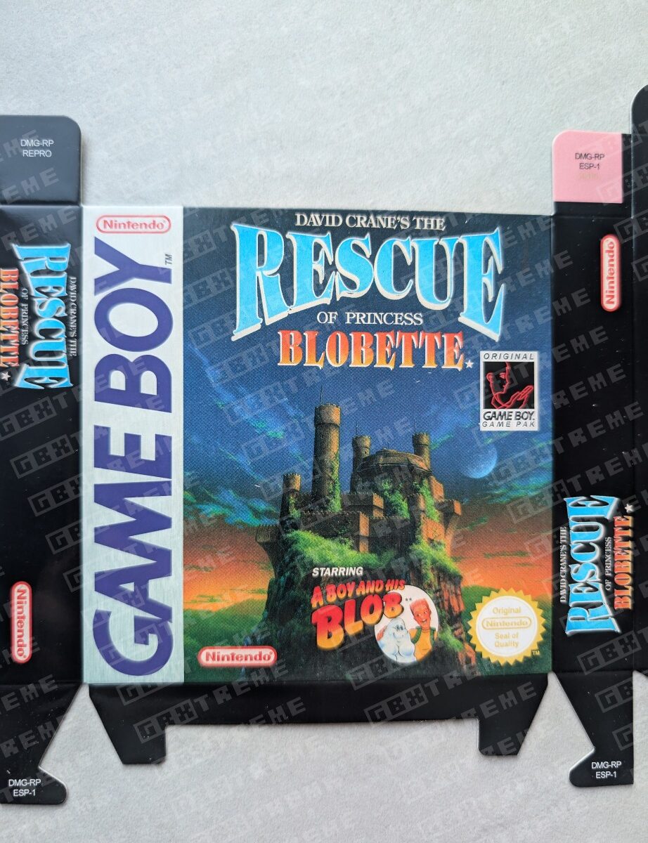 Caja Repro Game Boy The Rescue of Princess Blobette