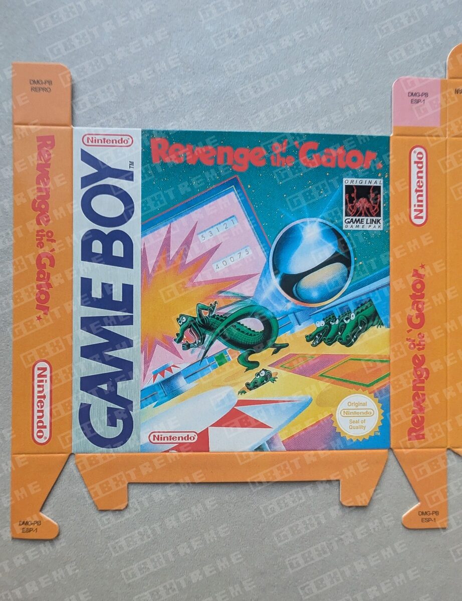 Caja Repro Game Boy Revenge of the Gator