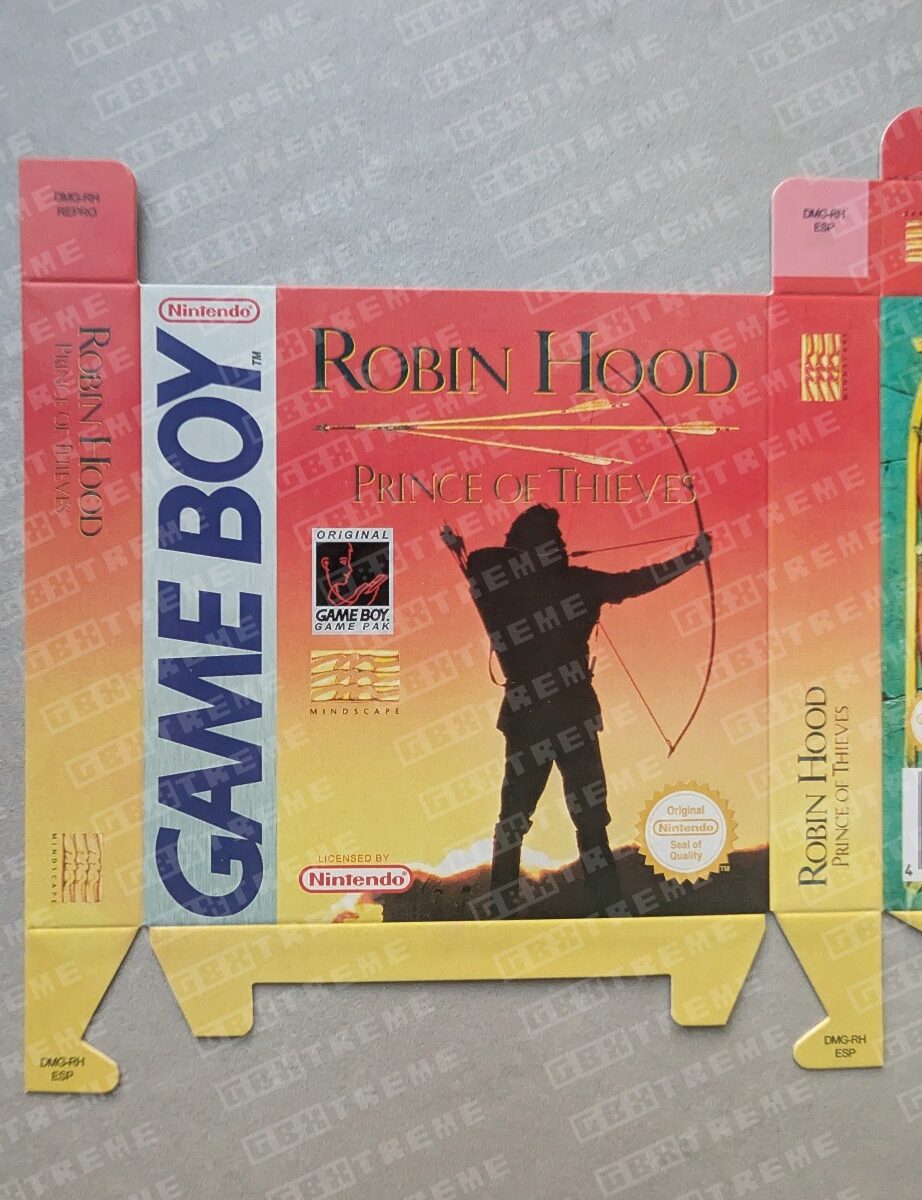 Caja Repro Game Boy Robin Hood