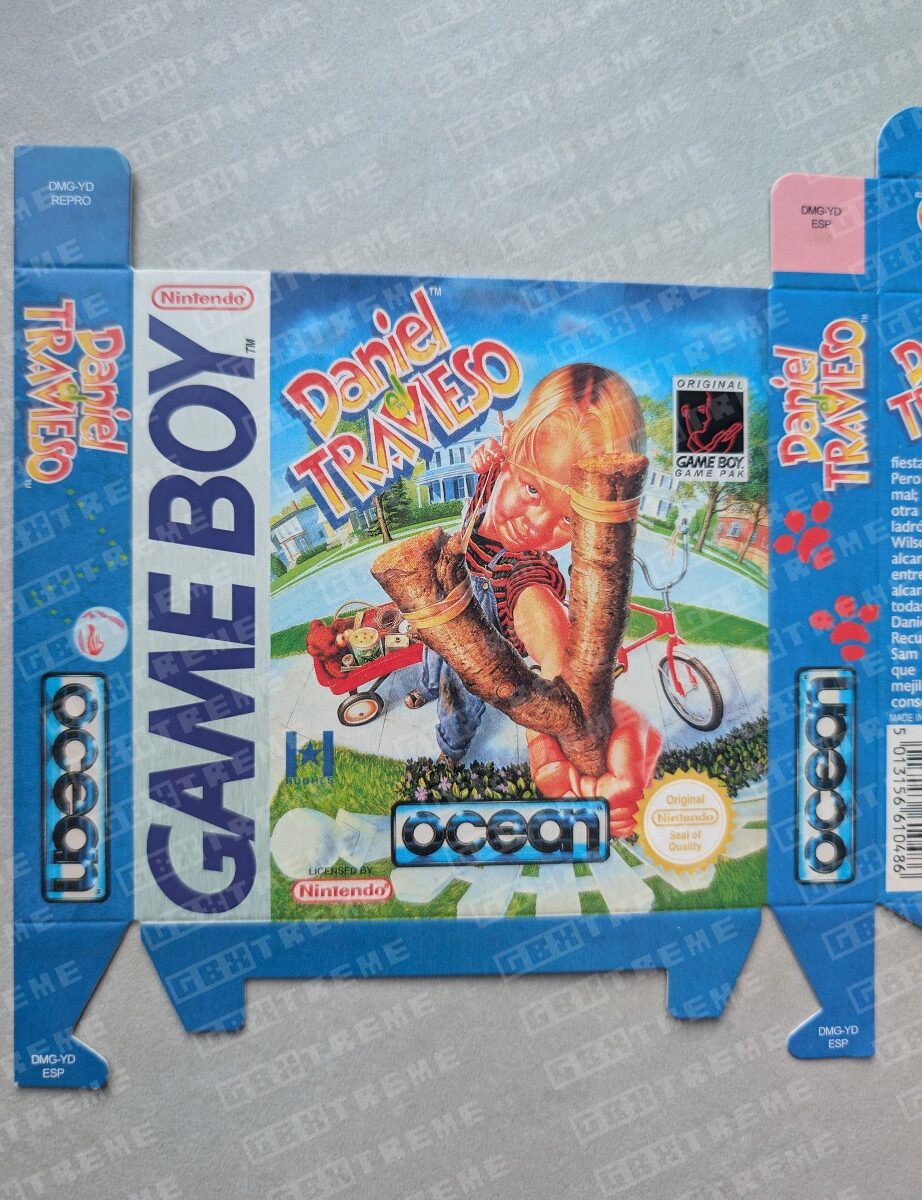 Caja Repro Game Boy Daniel el Travieso